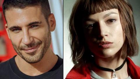 Úrsula Corberó y Miguel Ángel Silvestre Úrsula Corberó y Miguel Ángel Silvestre