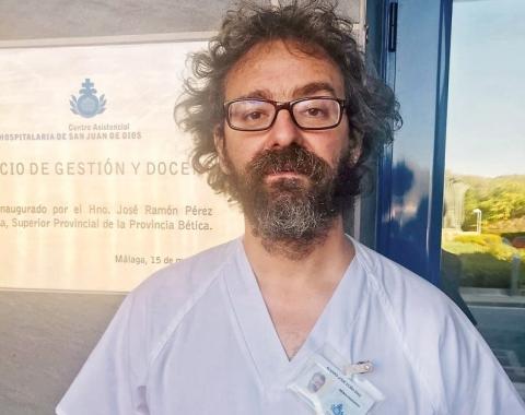 Doctor Álvaro Doña, psiquiatra Centro Asistencial San Juan de Dios Málaga