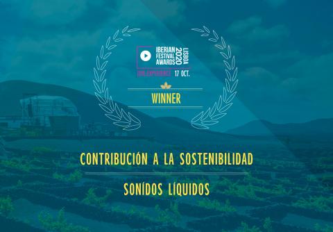 Sonidos Líquidos, mejor festival sostenible en los Iberian Festival Awards Sonidos Líquidos, mejor festival sostenible en los Iberian Festival Awards