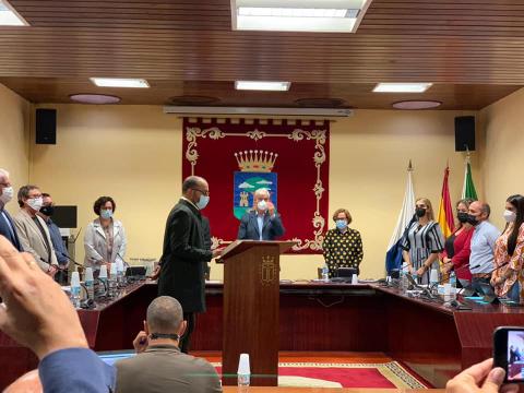 Rubén Acosta, nuevo consejero en el Cabildo de El Hierro Rubén Acosta, nuevo consejero en el Cabildo de El Hierro