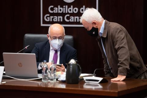 Antonio Morales y Carmelo Ramírez. Cabildo de Gran Canaria / CanariasNoticias.es