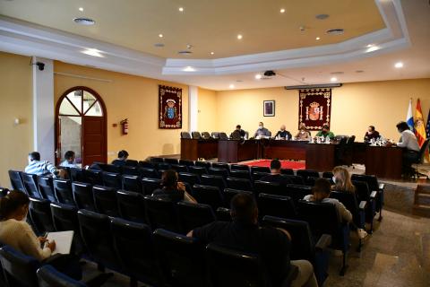 Pleno del Ayuntamiento de Mogán / CanariasNoticias.es