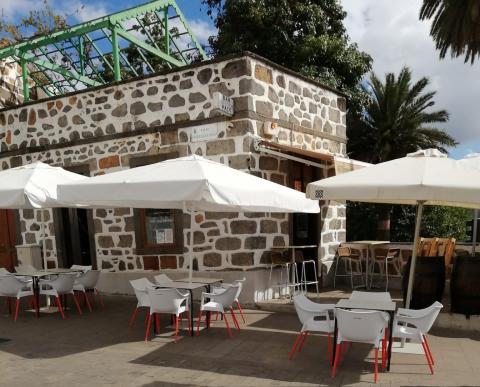 Terraza en Teror. Gran Canaria