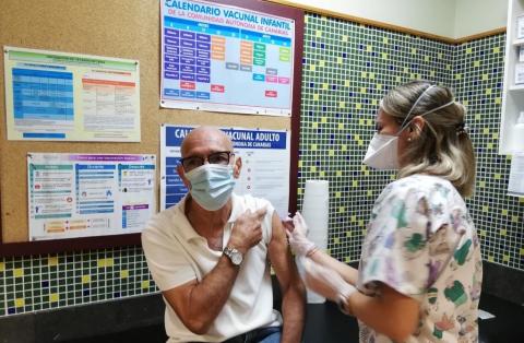 Vacunación contra la gripe en Canarias