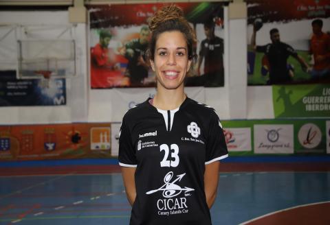 Celia López, jugadora del CICAR Lanzarote Ciudad de Arrecife / CanariasNoticias.es