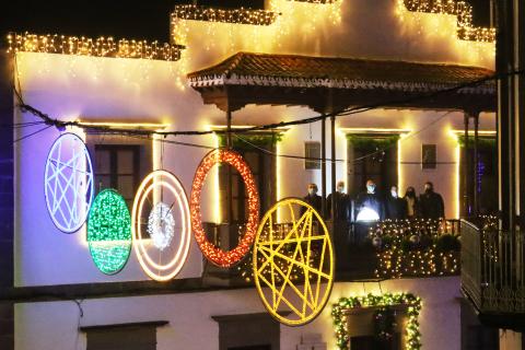 Encendido de las luces de Navidad en Moya / CanariasNoticias.es