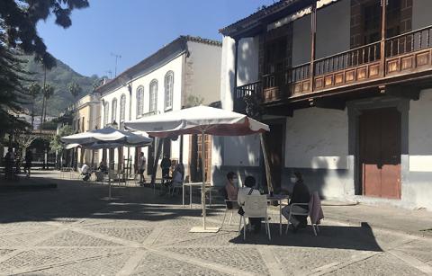 Terrazas en Teror (Gran Canaria) / CanariasNoticias.es Terrazas en Teror (Gran Canaria) / CanariasNoticias.es