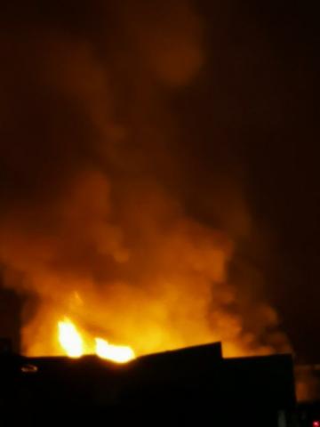 Incendio en la zona industrial de Maipez en Telde/ canariasnoticias.es Incendio en la zona industrial de Maipez en Telde/ canariasnoticias.es