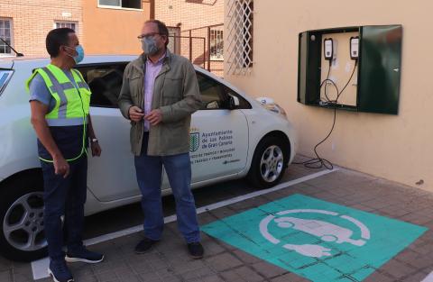 Punto de recarga de vehículos eléctricos / CanariasNoticias.es Punto de recarga de vehículos eléctricos / CanariasNoticias.es