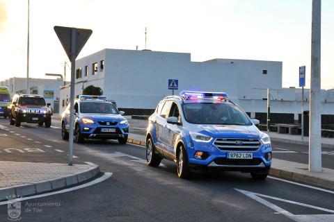 Policía local de Tías/ canariasnoticias.es Policía local de Tías/ canariasnoticias.es