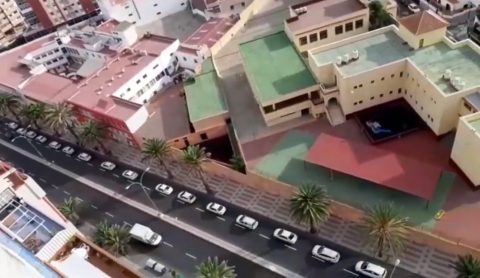 Manifestación de taxista de Las Palmas de Gran Canaria / CanariasNoticias.es Manifestación de taxista de Las Palmas de Gran Canaria / CanariasNoticias.es