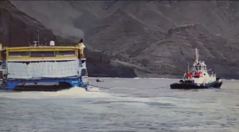 Rescate catamarán Fred Olsen en Agaete / CanariasNoticias.es Rescate catamarán Fred Olsen en Agaete / CanariasNoticias.es