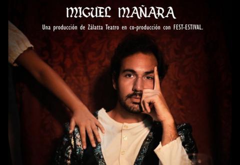 Cartel de la obra "Miguel Mañana" / CanariasNoticias.es Cartel de la obra "Miguel Mañana" / CanariasNoticias.es