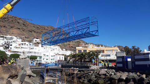 Pasarela Playa de Mogán/ canariasnoticias.es Pasarela Playa de Mogán/ canariasnoticias.es