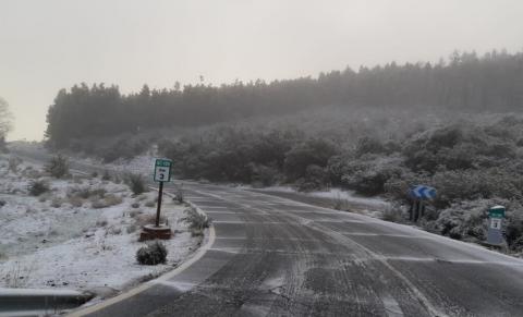 Nevadas en Gran Canaria