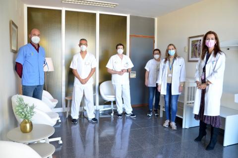 Sala de lactancia. Hospital Doctor Negrín/ canariasnoticias Sala de lactancia. Hospital Doctor Negrín/ canariasnoticias