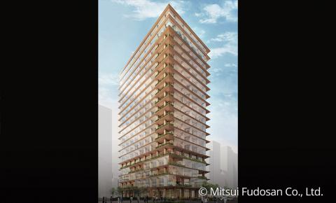 El edificio de madera más alto de Japón El edificio de madera más alto de Japón