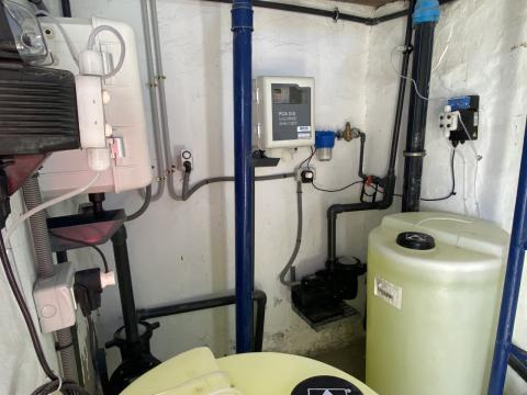 Cloradores automáticos. valleseco/ canariasnoticias Cloradores automáticos. valleseco/ canariasnoticias