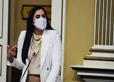 Vidina Espino. Vacunación/ canariasnoticias Vidina Espino. Vacunación/ canariasnoticias