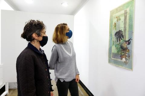 Exposición de Yara Burkhalter en La sala de arte del Parque García Sanabria / CanariasNoticias.es