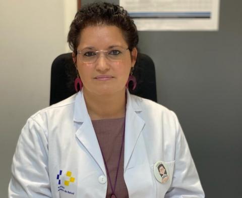 Mirkadeiny Cabrera, gerente de los Servicios Sanitarios del Área de Salud de El Hierro / CanariasNoticias.es