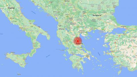 Un sismo de magnitud 6,3 se registra en el centro de Grecia Un sismo de magnitud 6,3 se registra en el centro de Grecia