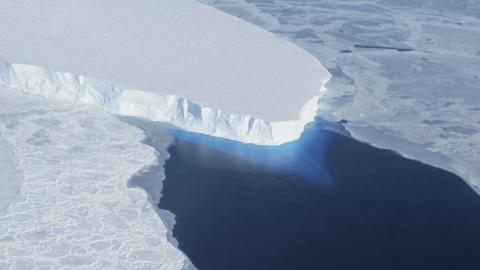 El glaciar Thwaites en la Antártida occidental