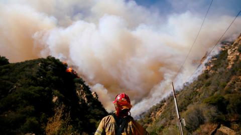 Incendios forestales en Malibú, California, EE.UU Incendios forestales en Malibú, California, EE.UU