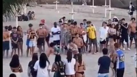 Pelea de jóvenes en Adeje/ canarias noticias,