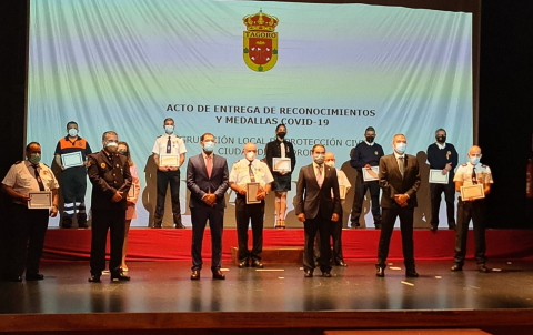 Homenaje a Protección Civil de Tacoronte (Tenerife) / CanariasNoticias.es