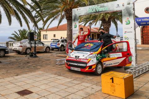 Armiche Mendoza en Rallye Isla Verde (La Palma) / CanariasNoticias.es