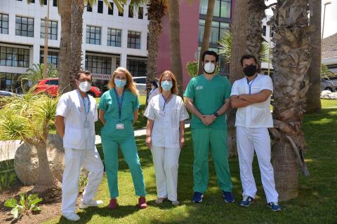 El equipo de vacunación del Insular-Materno Infantil premiado El equipo de vacunación del Insular-Materno Infantil premiado