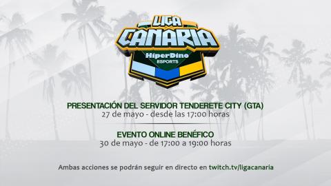 La Liga Canaria de Esports HiperDino celebra el Día de Canarias con un evento online benéfico