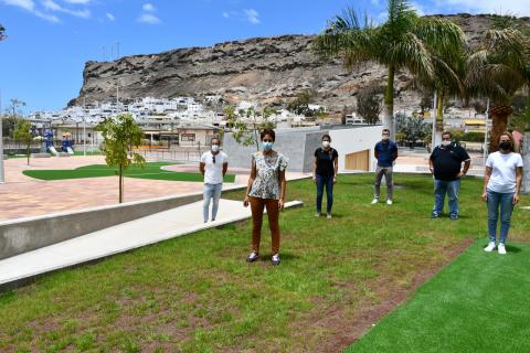 Nuevo parque recreativo de Playa de Mogán (Gran Canaria) / CanariasNoticias.es