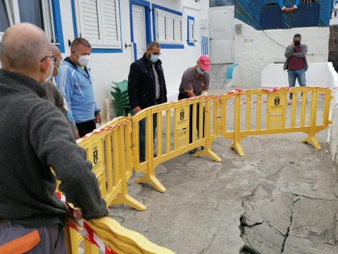 Hundimiento del Paseo de Tufia, Telde (Gran Canaria) / CanariasNoticias.es Hundimiento del Paseo de Tufia, Telde (Gran Canaria) / CanariasNoticias.es