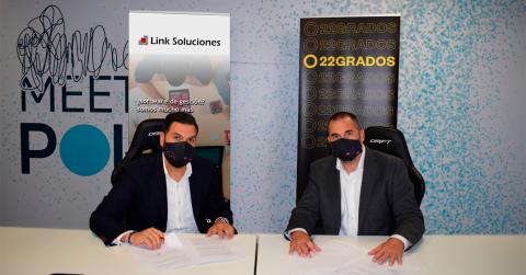 Acuerdo entre Link Soluciones y 22grados / CanariasNoticias.es Acuerdo entre Link Soluciones y 22grados / CanariasNoticias.es