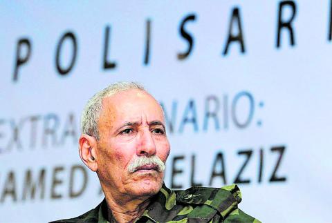 Brahim Ghali, líder del Frente Polisario Brahim Ghali, líder del Frente Polisario