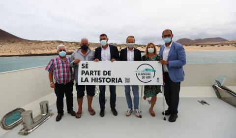 Presentación de la campaña "La Graciosa sin humo"