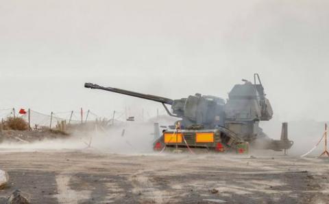 Maniobras militares en La Isleta, Las Palmas de Gran Canaria