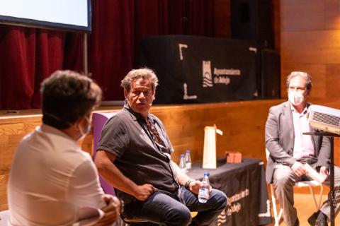 Jorge Sanz en el taller de cine de la Universidad de Verano de Adeje / CanariasNoticias.es