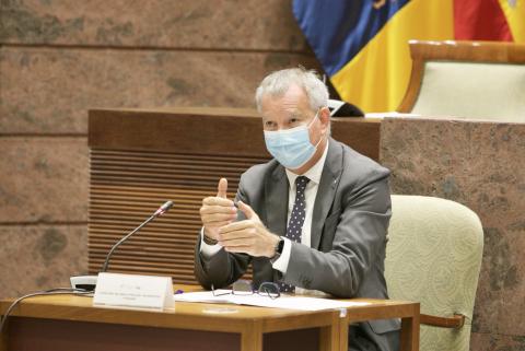 Sebastián Franquis en el Parlamento de Canarias / CanariasNoticias.es