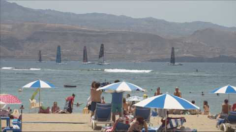 Pro Sailing Tour. Las Canteras/ canariasnoticias Pro Sailing Tour. Las Canteras/ canariasnoticias