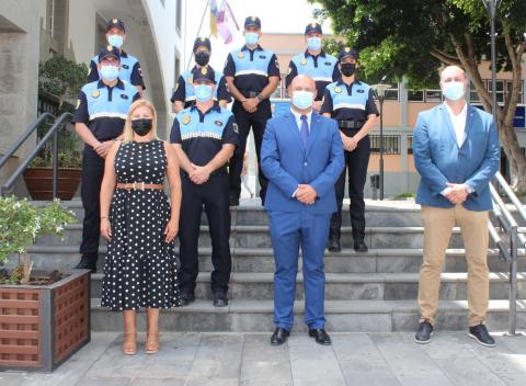 7 agentes se incorporan a la plantilla de la Policía Local de Granadilla de Abona / CanariasNoticias.es