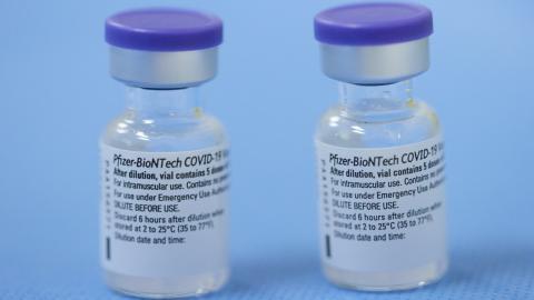 Viales de la vacuna Pfizer-BioNTech/ canariasnoticias Viales de la vacuna Pfizer-BioNTech/ canariasnoticias