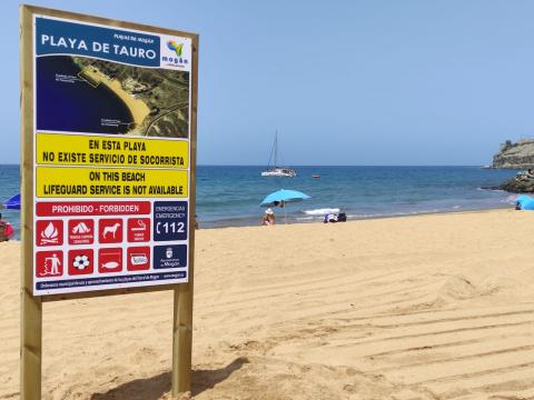 Mogán abre la playa de Tauro / CanariasNoticias.es Mogán abre la playa de Tauro / CanariasNoticias.es