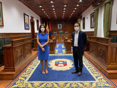 La alcaldesa de Telde recibe al nuevo cónsul de Japón en Canarias / CanariasNoticias.es