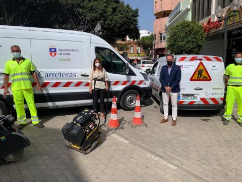 Presentación del servicio de mantenimiento de vías de Telde / CanariasNoticias.es Presentación del servicio de mantenimiento de vías de Telde / CanariasNoticias.es