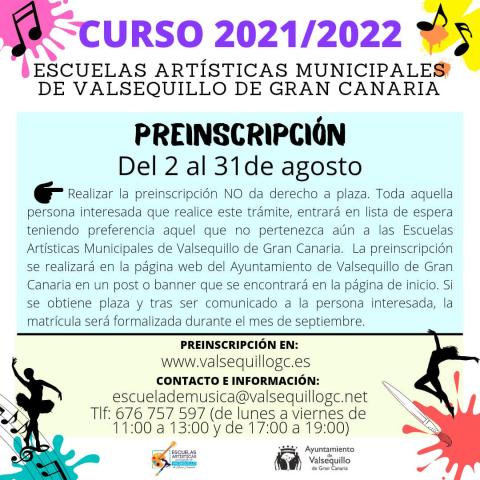  Escuelas Artísticas Municipales de Valsequillo