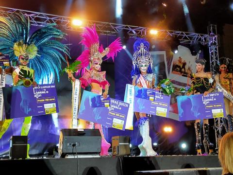 San Lorenzo proclama a Drag Ármek como ganador de la primera gala tras la pandemia