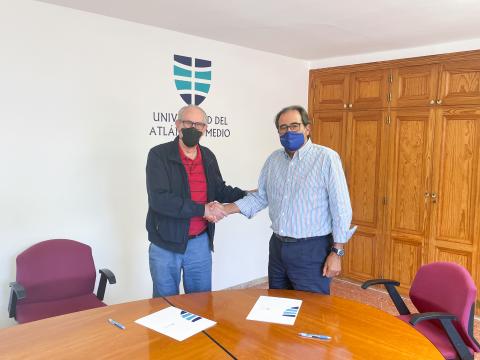 Convenio entre la Universidad del Atlántico Medio y el Banco de Alimentos de Las Palmas / CanariasNoticias.es